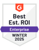 G2-Best ROI-Enterprise-2025 Winter